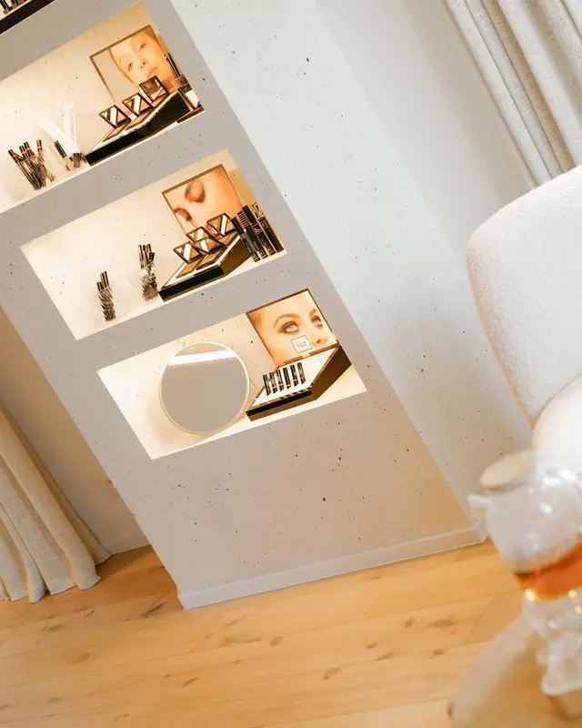 Le coin maquillage de La Maison Cocoon